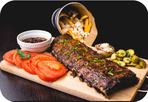 Baby Back Ribs |Fantail Seafood & Steakhouse