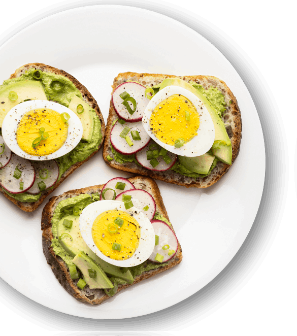 Avocado Toast With Egg